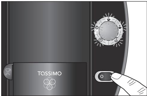BOSCH TASSIMO TAS4000SD - Elementi di comando e indicatori - 1