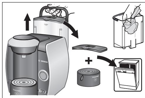 BOSCH TASSIMO TAS4012 - Risiko for elektrisk stød! - 2