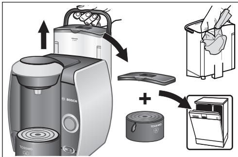 BOSCH TASSIMO TAS4213 - ⚠️ Fare for elektrisk støt! - 2