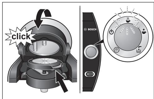 BOSCH TASSIMO TAS4213 - ! Important: - 1