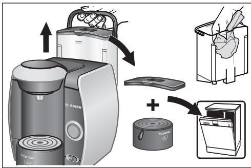 BOSCH TASSIMO TAS4213 - Manutenção e cuidados diários - 3