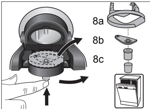 BOSCH TASSIMO TAS4213 - Manutenção e cuidados diários - 4