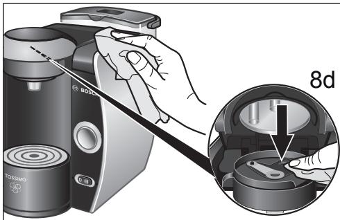 BOSCH TASSIMO TAS4213 - Risiko for elektrisk stød! - 1