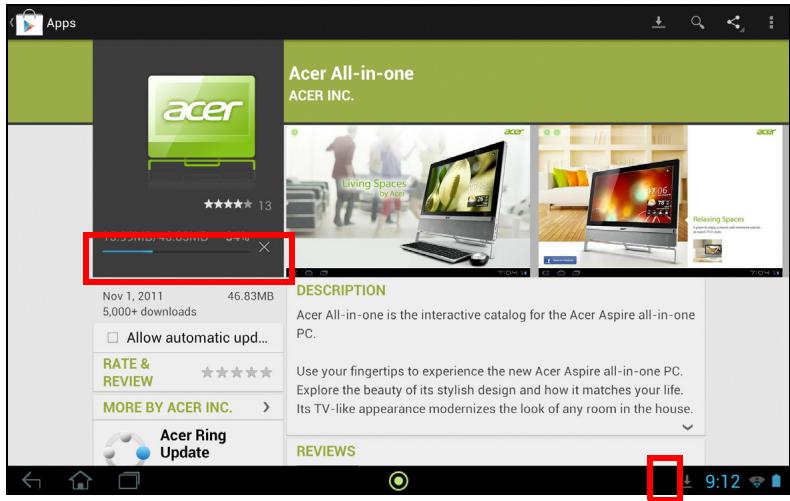 ACER ICONIA TAB W700, ICONIA TAB W700P, ICONIA W700 - Google Play - 5