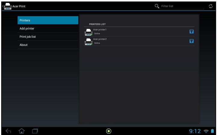 ACER ICONIA TAB W700, ICONIA TAB W700P, ICONIA W700 - Ajouter une imprimante - 2