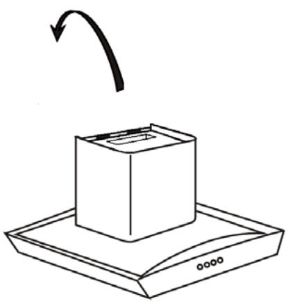 CANDY CMGL972X - Pověste odsavač na držák na stěné - 2