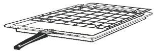 CANDY FBP694X - The tray holder - 1