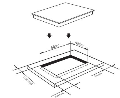 CANDY CIE 3640 - Installatieprocedure - 1