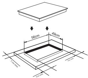 CANDY CIE 4630 B3 - Postup pri instalaci - 1