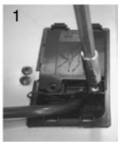 CANDY PVD 640/1 - Abrir la tapa siguiendo这些东西 pasos: - 1