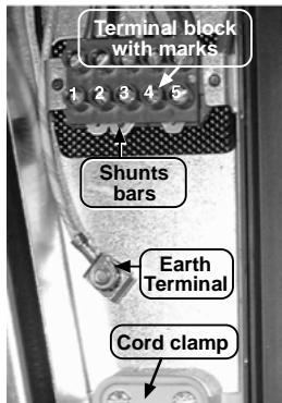CANDY PVD 640/1 - CONNECTION TO THE TERMINALS ON THE TERMINAL BLOCK: - 2