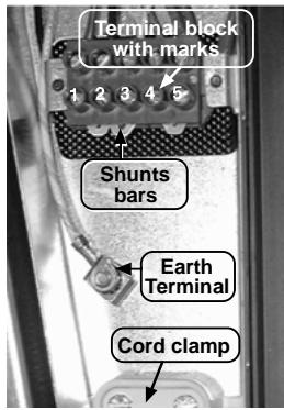 CANDY PVD 641 T - CONNECTION TO THE TERMINALS ON THE TERMINAL BLOCK: - 2