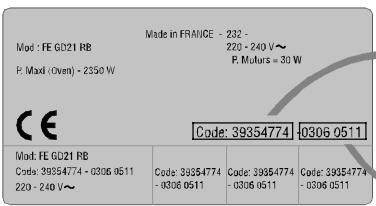 CANDY PVD 742/1 N - 1