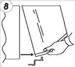 CANDY CFU 2705 - INVERSION DU SENS D'OUVERTURE - 9