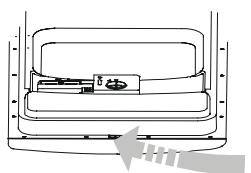 CANDY CED 110 - Nettoyage de la porte - 1