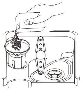 CANDY CED 152 - Utilisez toujours un sel spécial pour lave-vaisselle. - 1