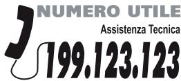 CANDY CDI 32 - UN SOLO NUMERO TELEFONICO PER OTTENERE ASSISTENZA. - 1