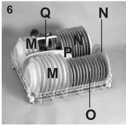CANDY CDS 210 - Upper basket (fig. 5) - 1