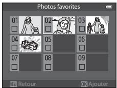 NIKON COOLPIX AW110 - Ajout d'images à des albums - 2