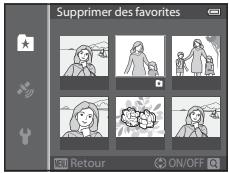 NIKON COOLPIX AW110 - Retrait d'images des albums - 1