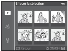 NIKON COOLPIX AW110 - Utilisation de l'écran pour sélectionner des images - 1