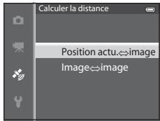 NIKON COOLPIX AW110 - Sélectionnez la cible pour calculer la distance à l'aide du sélecteur multidirectionnel, puis appuyez sur OK. - 1