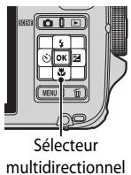 NIKON COOLPIX AW110 - Appuyez sur la commande ▲ ou ▼ du sélecteur multidirectionnel pour sélectionner un mode de prise de vue. - 1