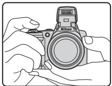 NIKON COOLPIX L320 - Maintenez fermement l'appareil photo. - 1