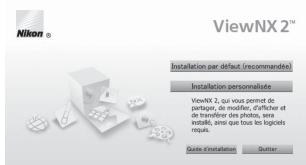 NIKON COOLPIX P7700 - Choisissez une langue dans la boite de dialogue de selection de la langue pour ouvrir la fenêtre d'installation. - 3
