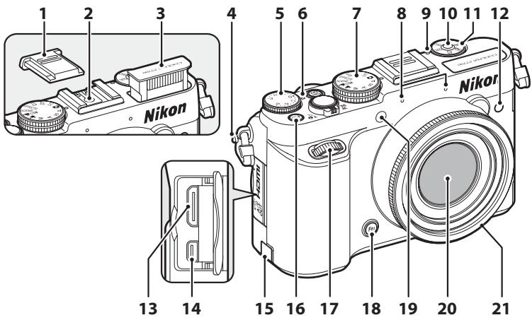 NIKON COOLPIX P7700 - Boitier de l'appareil photo - 1