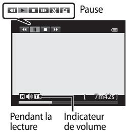 NIKON COOLPIX P7700 - Opérations disponibles pendant la lecture d'une dette - 1