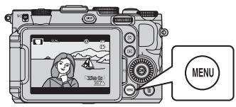 NIKON COOLPIX P7700 - Fonctions pouvant être régliées à l'aide de la commande MENU (Menu) (mode video, mode réglage video personnelisé) - 1
