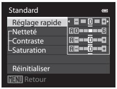 NIKON COOLPIX P7700 - Personnalisation des réglages existants de la fonction Picture Control du COOLPIX : réglage rapide et réglage manuel - 2