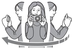 NIKON COOLPIX P7700 - Exemple de déplacement de l'appareil photo - 1