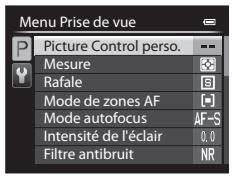NIKON COOLPIX P7700 - Appuyez sur MENU. - 3