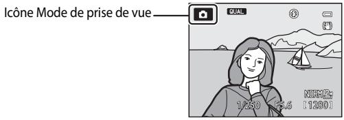 NIKON COOLPIX P7700 - Positionné le sélecteur de mode sur le mode de prise de vue de votre choix. - 3