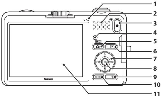 NIKON COOLPIX S1200PJ - Boîtier de l'appareil photo - 2