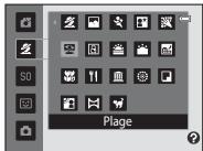 NIKON COOLPIX S1200PJ - Écran du menu - 1