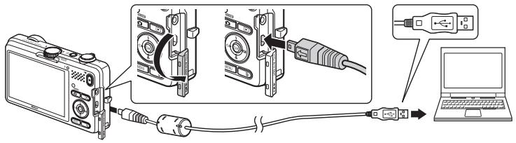 NIKON COOLPIX S1200PJ - Choisissez le mode de copie des images vers l'ordinateur. - 1
