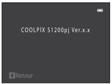 NIKON COOLPIX S1200PJ - Version firmware - 1