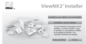 NIKON COOLPIX S1200PJ - Sélectionnez une langue dans la boîte de dialogue de sélection de la langue pour ouvrir la fenêtre d'installation. - 3