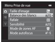 NIKON COOLPIX S1200PJ - Écran du menu - 2