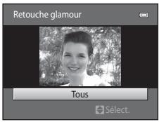 NIKON COOLPIX S1200PJ - Retouche glamour : adoucit les tons chair et réduit les visages en agrandissant les yeux - 3