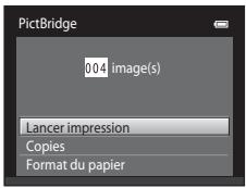 NIKON COOLPIX S3300 - Sélectionnez Lancer impression et appuyez sur la commande ⓄK. - 1