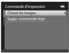 NIKON COOLPIX S3300 - Sélectionnez Choisir les images à l'aide du sélecteur multidirectionnel et appuyez sur la commande ⓄK. - 1