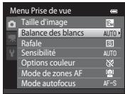 NIKON COOLPIX S3300 - Écran du menu - 3