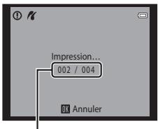 NIKON COOLPIX S3300 - Sélectionnez Lancer impression et appuyez sur la commande ⓄK. - 2