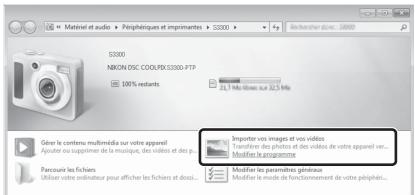 NIKON COOLPIX S3300 - - Sous Windows 7 - 1