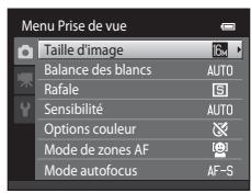 NIKON COOLPIX S3300 - Basculement entre les onglets - 1