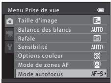 NIKON COOLPIX S6200, COOLPIX S6500 - Selection de rubriques de menu - 1